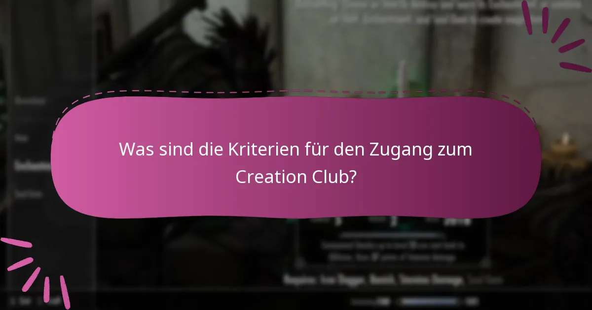 Wo ist der Inhalt des Creation Clubs regional verfügbar?