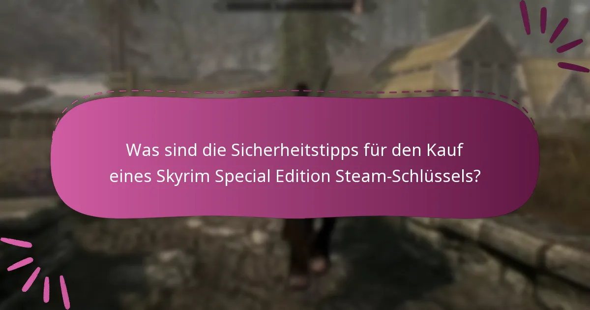 Wo kann ich sicher einen Skyrim Special Edition Steam-Schlüssel kaufen?