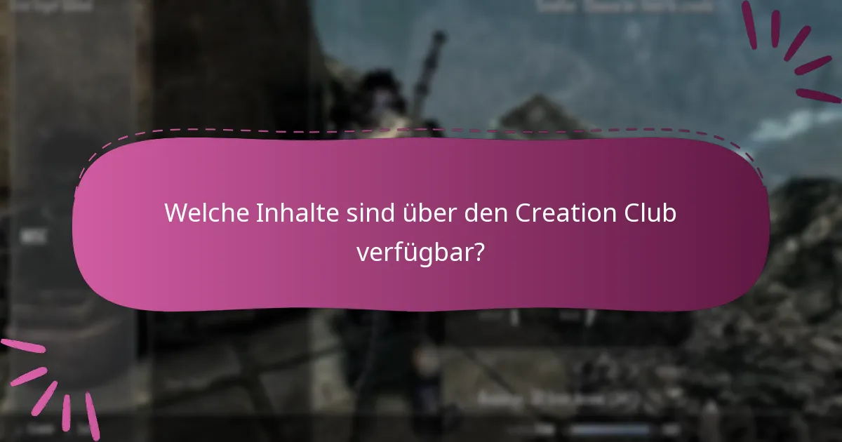 Wie kann ich meine Ansprüche auf Inhalte des Creation Club überprüfen?