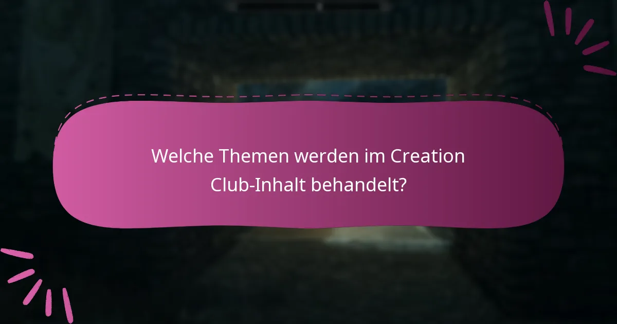 Welche Alternativen gibt es zu Creation Club-Inhalten?