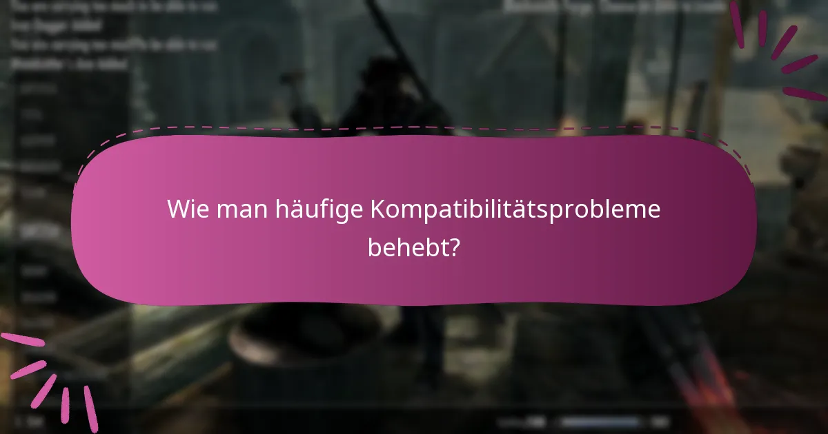 Wie man häufige Kompatibilitätsprobleme behebt?